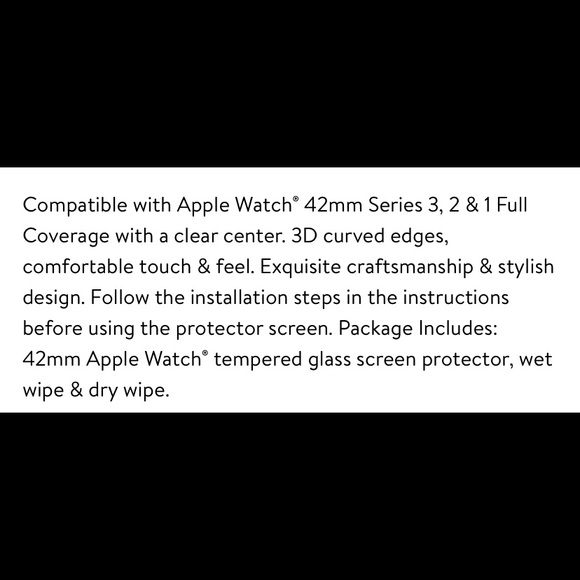💜FullCoverage GlassScreen ProtectorFor AppleWatch - Picture 8 of 8